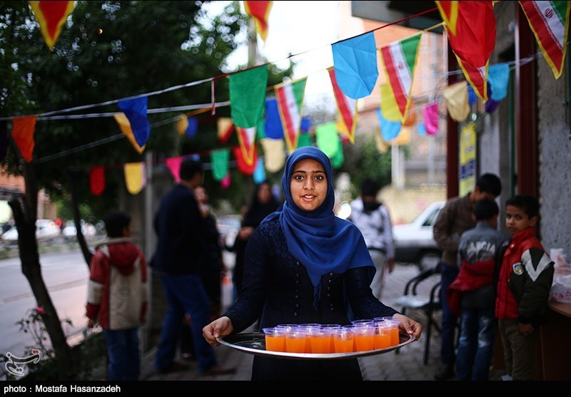 جشن نیمه شعبان در کوچه و خیابانهای گرگان- عکس خبری تسنیم | Tasnim