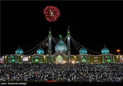 شب میلاد امام زمان(عج) در مسجد جمکران