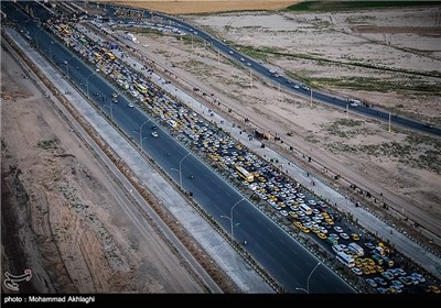 جشن میلاد امام زمان(عج) در مسجد جمکران