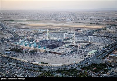 جشن میلاد امام زمان(عج) در مسجد جمکران