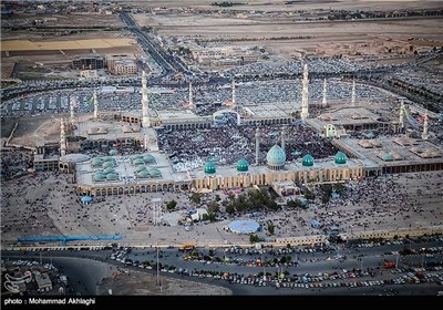 جشن میلاد امام زمان(عج) در مسجد جمکران