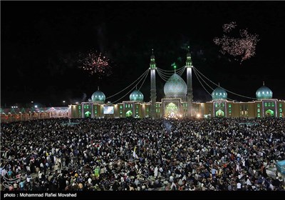 جشن میلاد امام زمان (عج) در مسجد جمکران