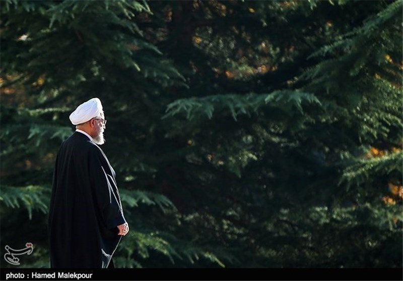 استقبال رسمی روحانی از رئیس‌جمهوری آذربایجان