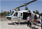 تلاش 3 ساعته اورژانس هوایی خراسان جنوبی برای نجات چوپان 65 ساله در شهرستان خوسف + عکس