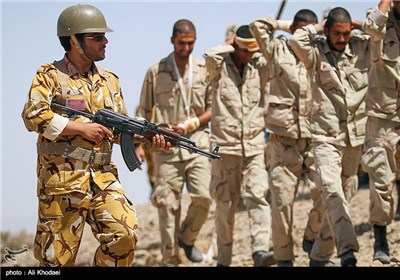 Iran’s Army Ground Force Holds Military Drill in Desert Areas