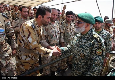 Iran’s Army Ground Force Holds Military Drill in Desert Areas