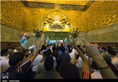 نشانه‌ای از توحش صدام و آمریکا علیه مردم عراق در حرم امام حسین (ع) +عکس