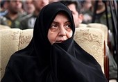 پیکر همسر شهید بابایی در شیراز تشییع شد