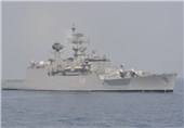 Indian Naval Fleet Docks at Southern Iranian Port