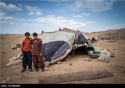 چادرنشینی در حاشیه سبزوار