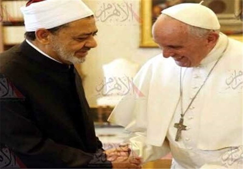 دیدار شیخ الازهر و پاپ فرانسیس دوم