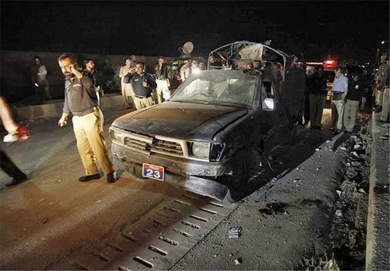 حمله به کارمندان پلیس پاکستان در ایالت «بلوچستان» + عکس