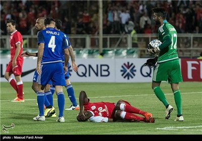 دیدار تیم های فوتبال تراکتورسازی و النصر امارات