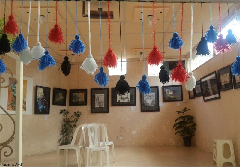 نمایشگاه دستاوردهای هنری فرزندان شاهد در قزوین برگزار می‌شود