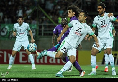 دیدار تیم های فوتبال ذوب آهن و العین امارات
