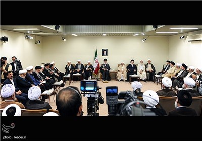 Members of Assembly of Experts Meet Leader 