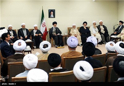 Members of Assembly of Experts Meet Leader 