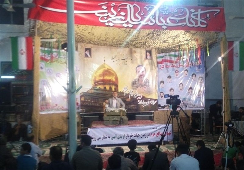 مراسم بزرگداشت شهید مدافع حرم &quot;رحیم کابلی&quot; در علی‌آباد کتول برگزار شد