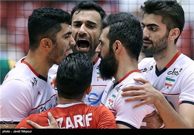 دیدار تیم‌های ملی والیبال ایران و استرالیا