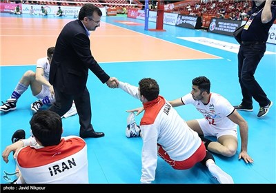دیدار تیم‌های ملی والیبال ایران و استرالیا