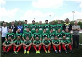 برتری پرگل تیم فوتبال هنرمندان ایران مقابل اسلواکی در گام اول