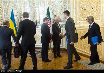 دیدار وزیر خارجه اوکراین با ظریف
