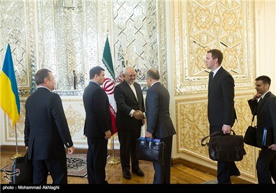 دیدار وزیر خارجه اوکراین با ظریف