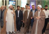 غبارروبی مسجد جامع نارمک با حضور رئیس شورای شهر تهران+عکس