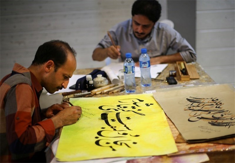 دومین همایش کتابت اشعار حضرت امام خمینی (ره) در گرگان برگزار شد+تصاویر