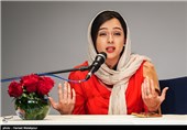 ترانه علیدوستی بازیگر فیلم سینمایی فروشنده در نشست خبری