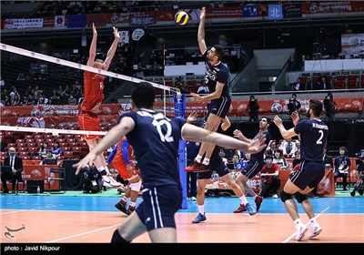 Iran Volleyball Team Loses to France at Olympics Qualifier