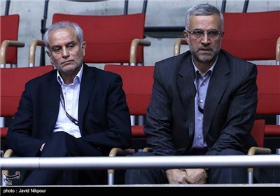 دیدار تیم های والیبال ایران و فرانسه