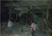 حملات موشکی تکفیری‌ها به مناطق مسکونی در «ادلب»+عکس