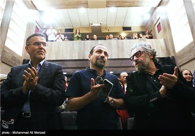 مراسم تقدیر از اصغر فرهادی در خانه سینما