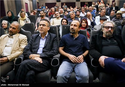مراسم تقدیر از اصغر فرهادی در خانه سینما