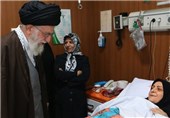 امام خامنه‌ای درگذشت همسر شهید بابایی را تسلیت گفتند