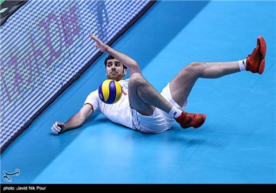 دیدار تیم های والیبال ژاپن و ایران