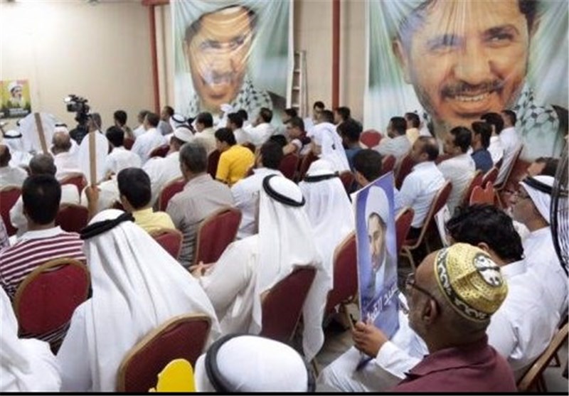 حضور هیئت‌های مردمی بحرین در منزل شیخ علی سلمان