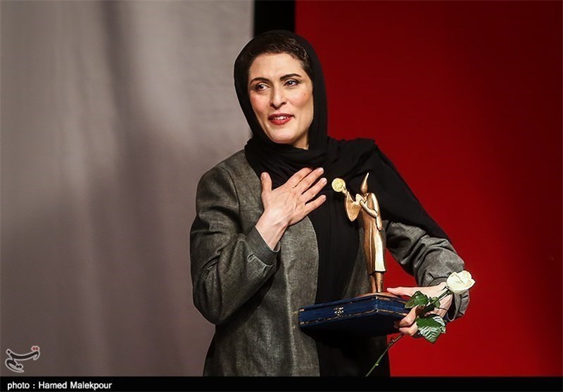 بهناز جعفری از خبرنگاران دلجویی کرد