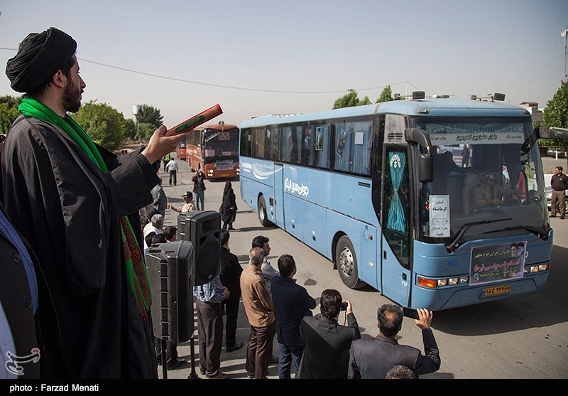 7600 زائر از استان زنجان به مرز مهران اعزام شدند
