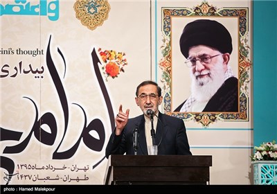 سخنرانی علی‌اکبر ولایتی دبیرکل مجمع جهانی بیداری اسلامی در همایش بین‌المللی بیداری اسلامی در اندیشه امام خمینی(ره)