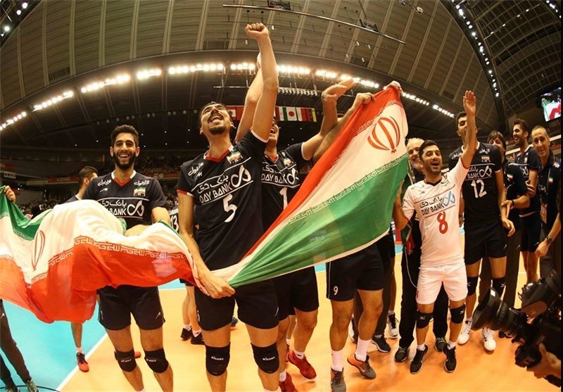 «قد» والیبال ایران به «المپیک» رسید/ بلند قامتان ایران تاریخ‌ساز شدند