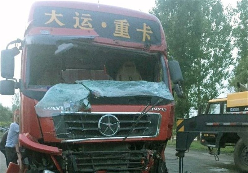 4 کشته و 14 زخمی در حادث تصادفی در چین+تصویر