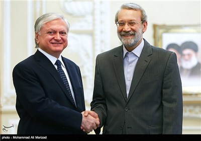 دیدار ادوارد نعلبندیان وزیر خارجه ارمنستان با علی لاریجانی رئیس مجلس شورای اسلامی 
