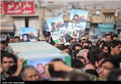 پیکر 10 شهید مدافع حرم در قم تشییع شد