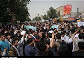 پیکرهای مطهر 6 شهید مدافع حرم در قم تشییع شد