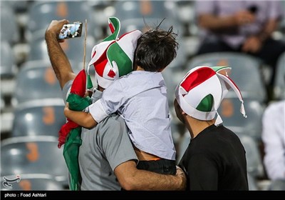 دیدار تیم های فوتبال ایران و قرقیزستان