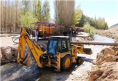 تخلف پیمانکاران در اجرای پروژه‌های عمرانی ‌قزوین / بی‌دقتی در طراحی ‌و تجاوز آشکارا به حریم رودخانه