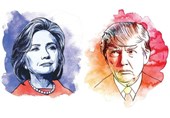کلینتون و ترامپ در کورس نهایی انتخابات ریاست جمهوری آمریکا