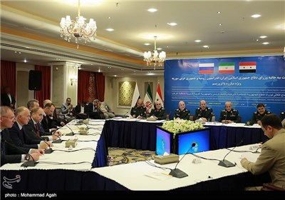الاجتماع الثلاثی لوزراء دفاع ایران وروسیا وسوریا